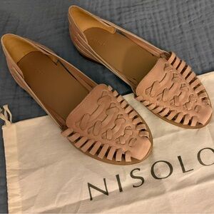 Nisolo Desert Rose Huaraches - Size 8, Never Worn